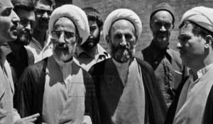 From left: Mohammad Ali Rajaee, Ahmad Jannati, Abulqasem Khazali, and Akbar Hashemi Rafsanjani