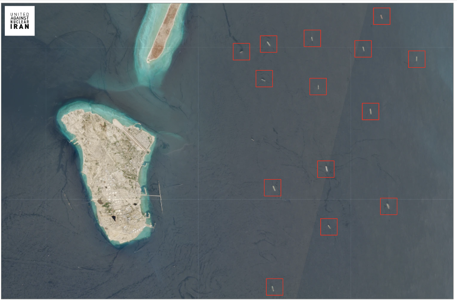 Kharg Island on September 23 (Credit: ESA Copernicus)