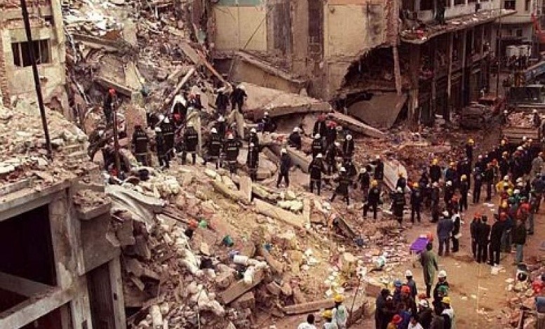Aftermath of the 1994 AMIA Bombing (The Associated Press)