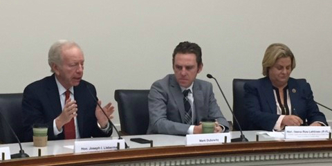 Lieberman in DC