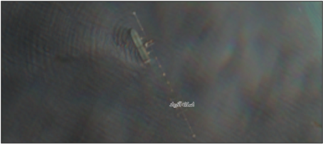 NASHA loading at Kharg Island on April 26 (Credit: ESA Copernicus)