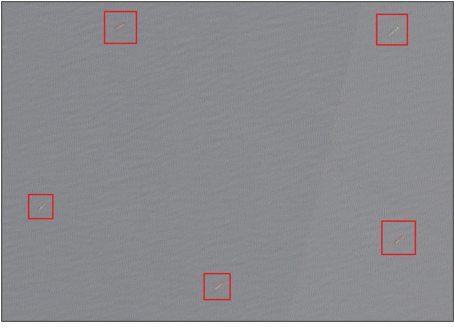 Iran flagged bulk carriers near Karachi, Pakistan on April 30 (Credit: ESA Copernicus)