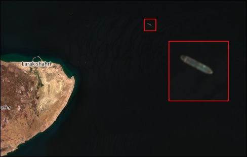 DANIEL in the Strait of Hormuz 