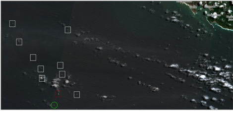 Tankers anchored near Galle, Sri Lanka on June 5 (Credit: ESA Copernicus)