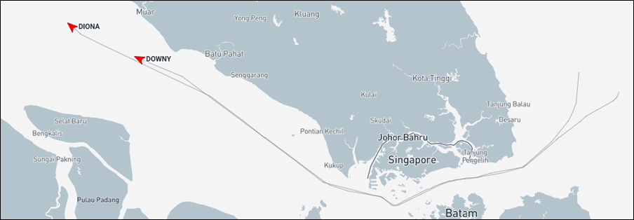 singapore malacca straits march 26