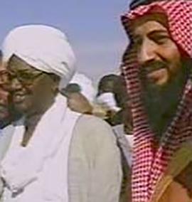 Ties between Iran and Al Qaeda began in the early 1990's when Hasan Al Turabi and Osama bin Laden (pictured) met in Sudan.