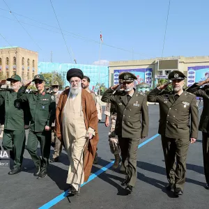khamenei with military commanders